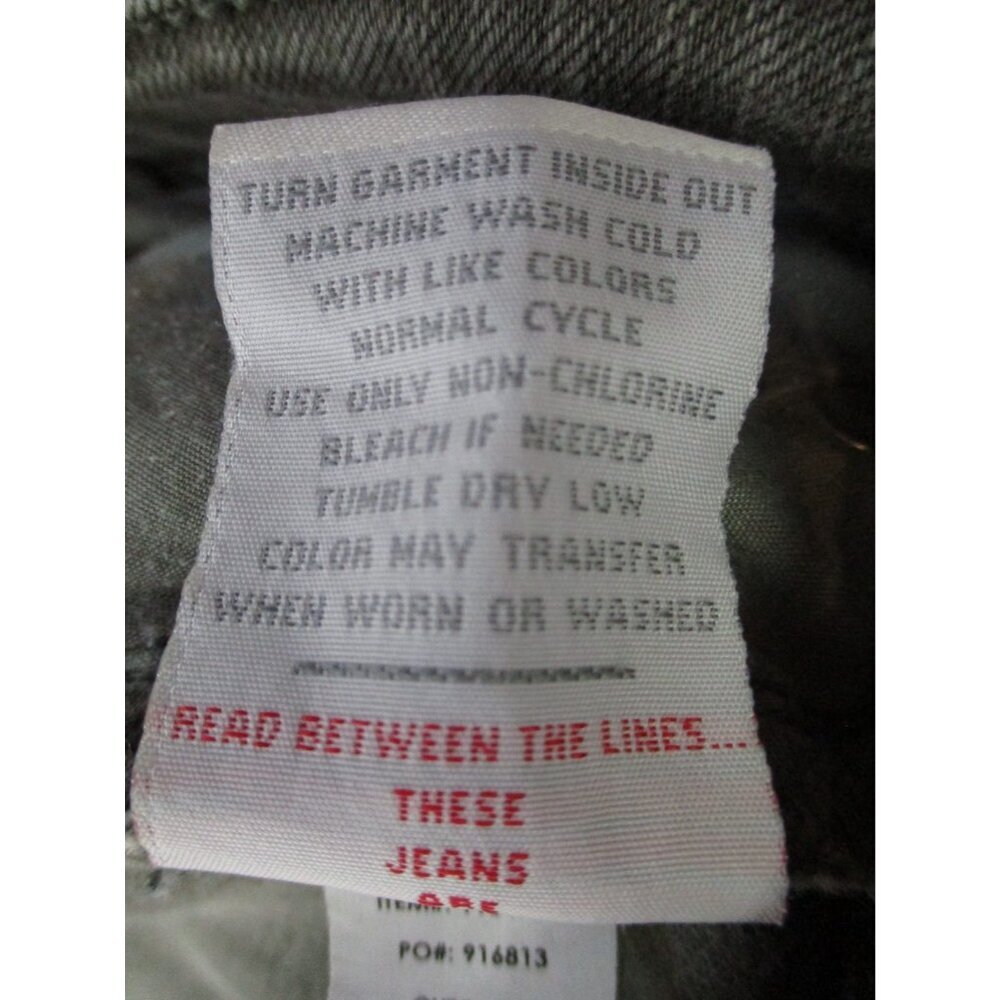 Torrid Boyfriend Jeans Womens Size 16R Distressed Gray - Picture 13 of 16